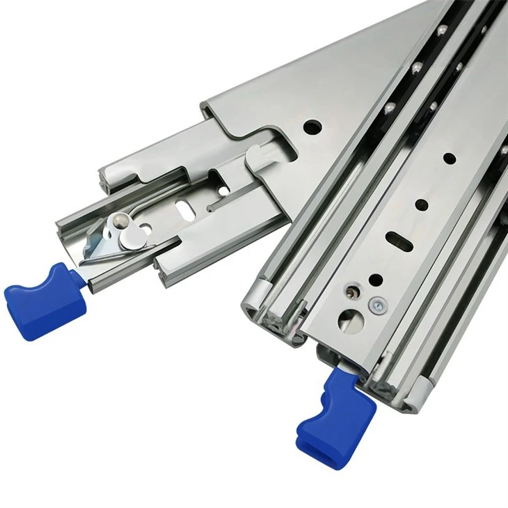 Heavy Duty 220KG Full Extension Drawer Slide 76mm